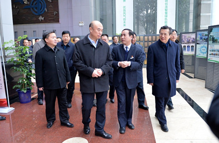 【陜鼓集團】陜西省委副書記、省長、省政府黨組書記劉國中一行蒞臨陜鼓視察指導(dǎo)工作